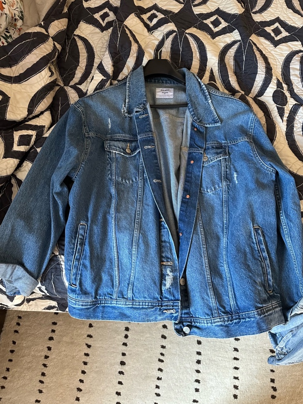 Oldnavy XL boyfriend fit blue Jean jacket